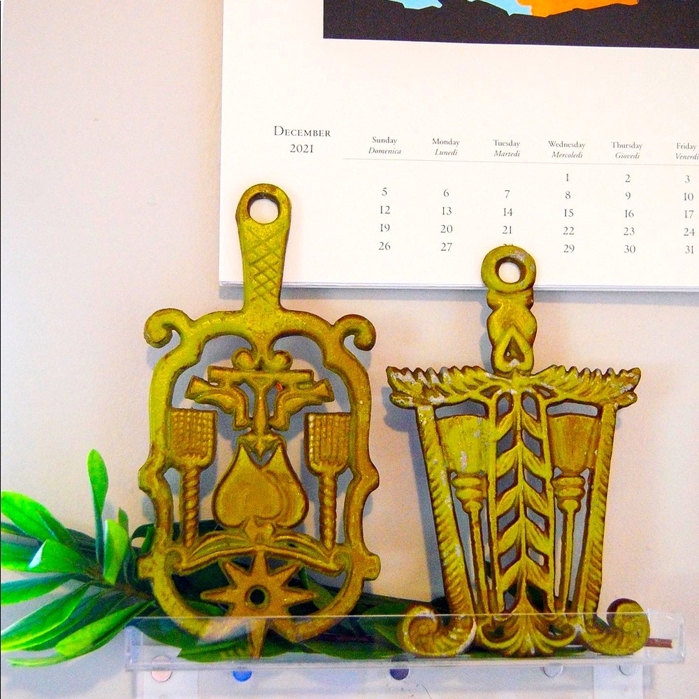 Vintage Wall Decor - Cast Aluminum